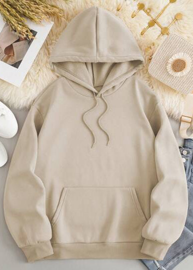 Beige Hoodie