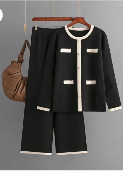 2pc Front Button Pocket Style