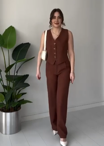 Classic Waistcoat Co-Ord Set