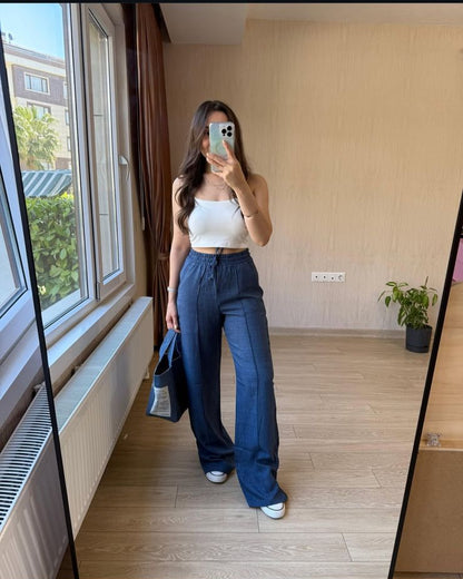 Classic Comfort Cotton Trousers