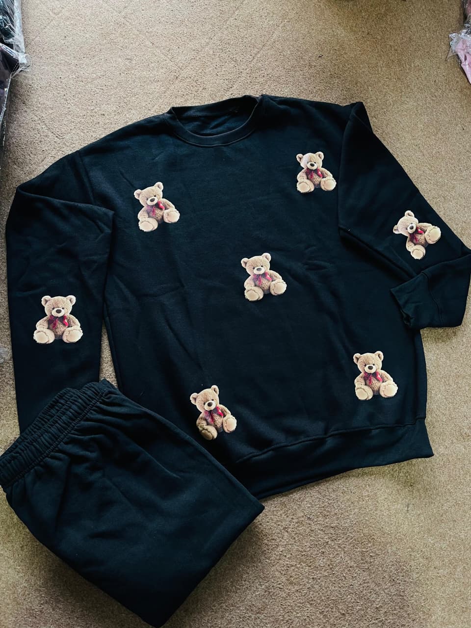 TeddyLuxe 3D Fleece Co-ord Set