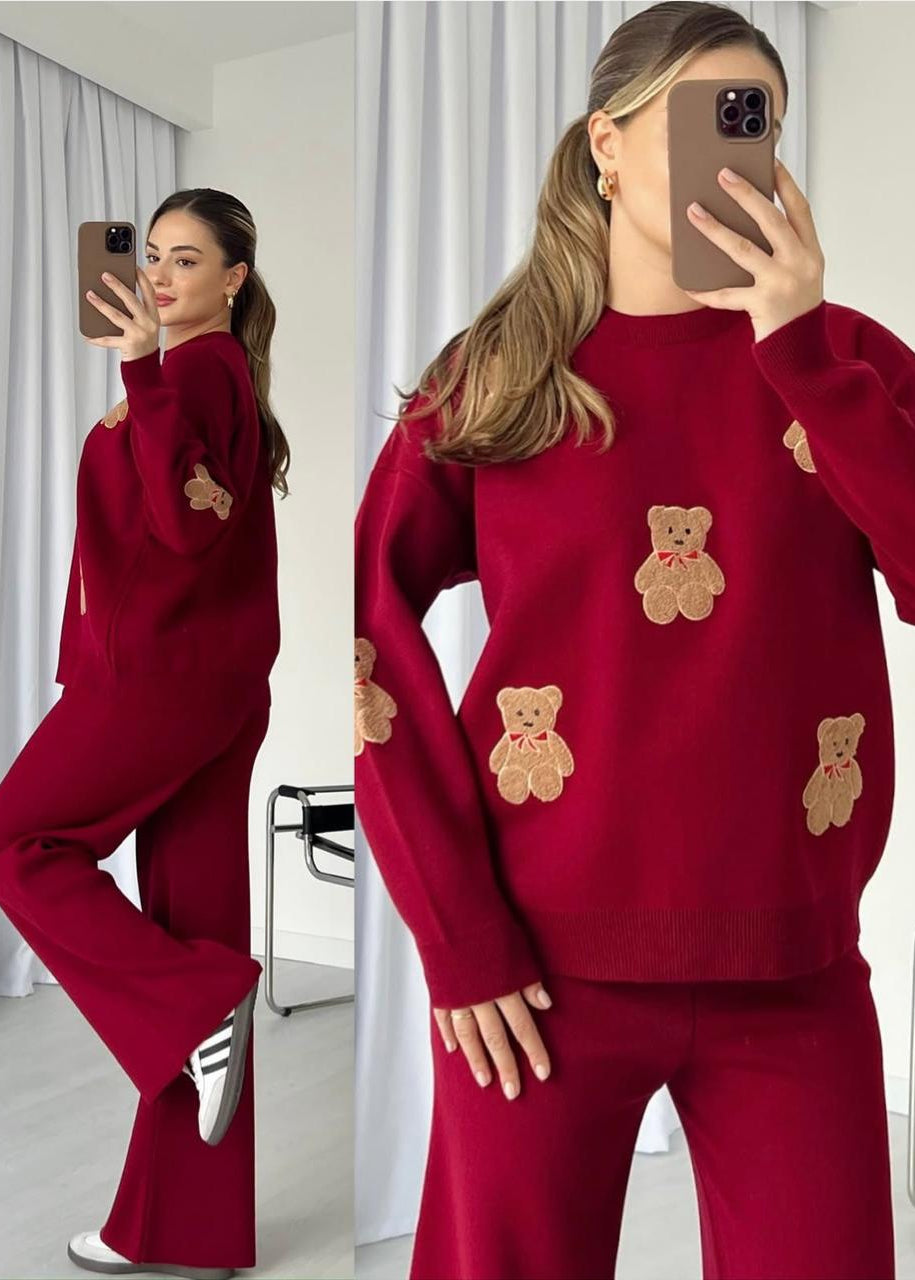 TeddyLuxe 3D Fleece Co-ord Set