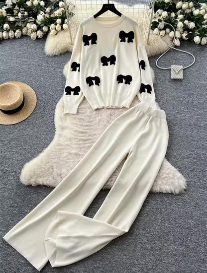 Velvet Bow Luxe Fleece Co-ord Set