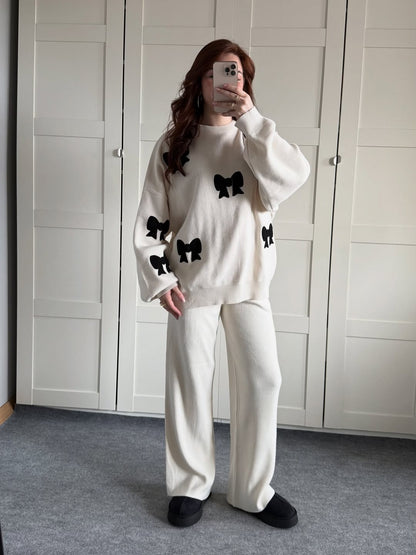 Velvet Bow Luxe Fleece Co-ord Set