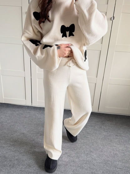 Velvet Bow Luxe Fleece Co-ord Set