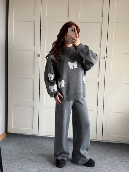 Velvet Bow Luxe Fleece Co-ord Set