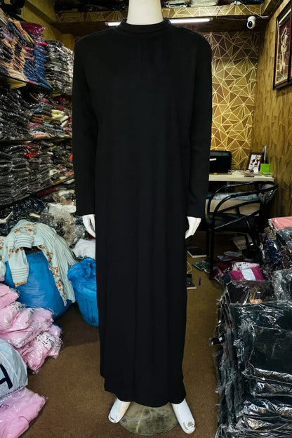 Modest High Neck Ribbed Winter Set