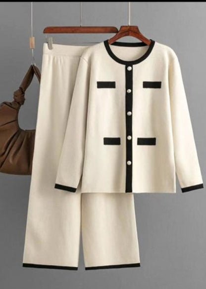 2pc Front Button Pocket Style