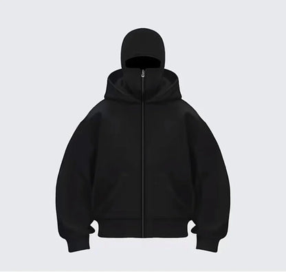 Woman Ninja Zipper Hoodie